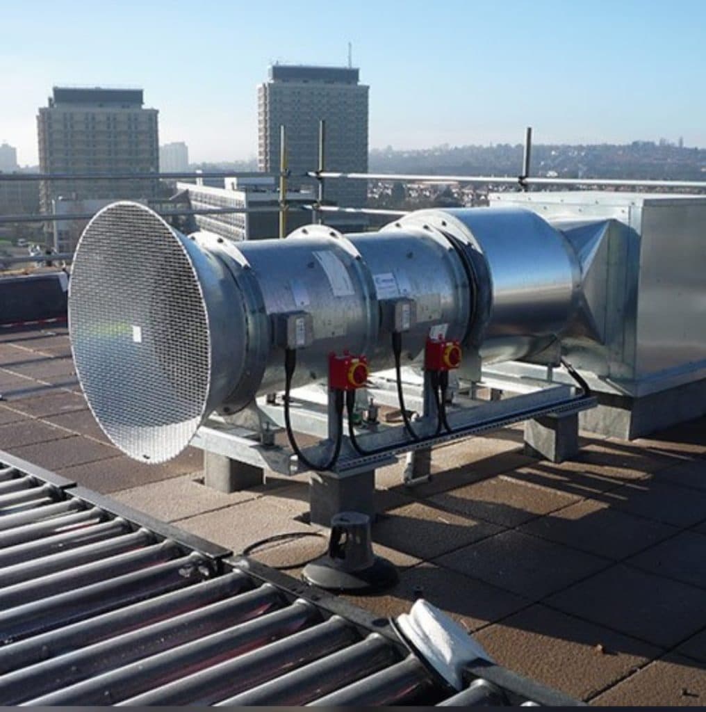 Lift-well Pressurization